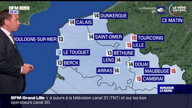 Météo Nord-Pas-de-Calais: quelques averses avant de belles éclaircies ce vendredi, 22°C prévus à Lens et à Lille