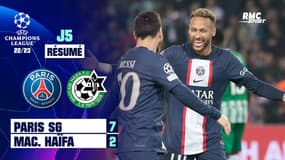 Résumé : PSG 7-2 Maccabi Haifa - Ligue des champions (J5)