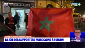Coupe du Monde: la joie des supporters marocains à Toulon