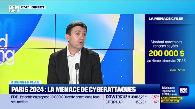 David Buhan (Advens) : Paris 2024, la menace de cyberattaques - 24/05