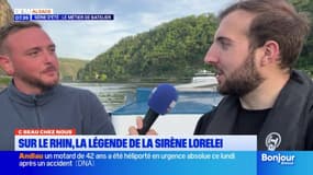 C beau chez nous: sur le Rhin, la légende de la sirène Lorelei