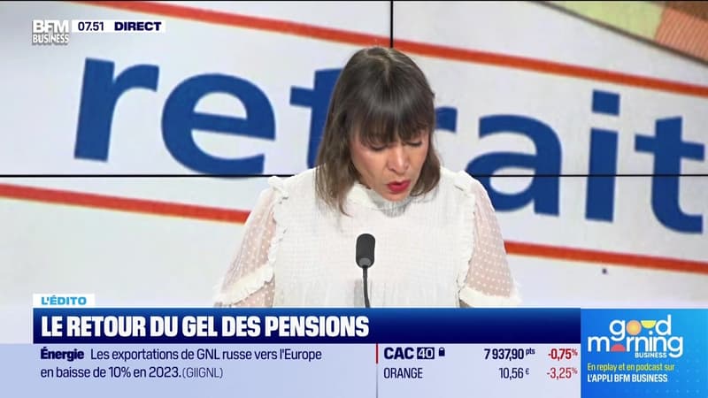 Emmanuelle Soufi : Le retour du gel des pensions - 05/06