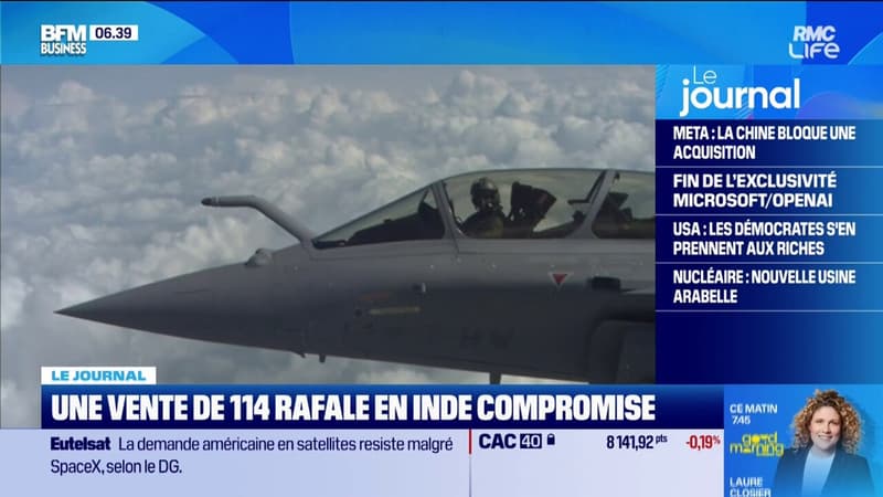 La vente de 114 Rafale à l'Inde se complique