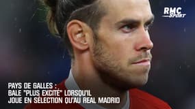 Pays de Galles : Bale "plus excité" lorsqu'il joue en sélection qu'au Real Madrid