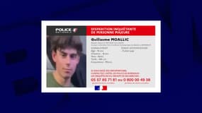 Guillaume Moallic, 19 ans, a disparu à Bordeaux dans la nuit du 18 au 19 novembre 2021.