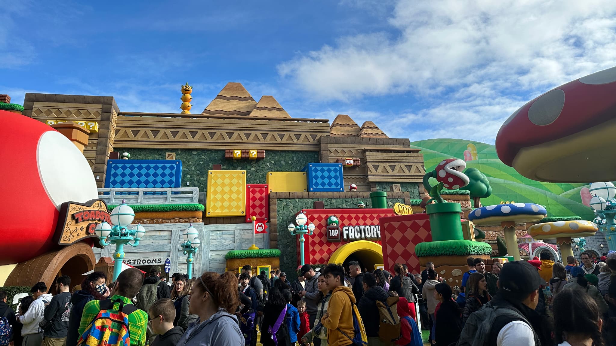 Super Nintendo World dans Universal Studios à Los Angeles
