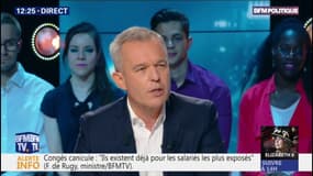 De Rugy estime qu'une union nationale pour le climat "n'est pas là" et que l'appel de Hulot "n'est pas entendu"