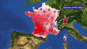 La météo pour ce vendredi 23 avril 2021