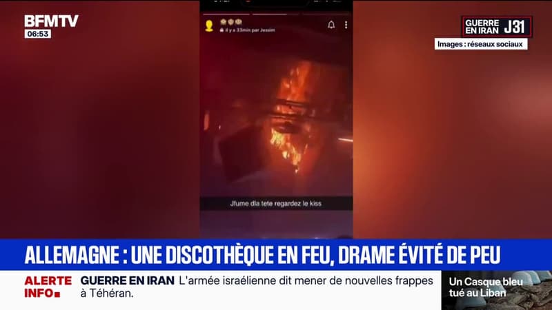 Incendie dans une discothèque allemande près de Strasbourg, 750 personnes évacuées