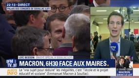 Emmanuel Macron: 6H30 face aux maires (1/2)