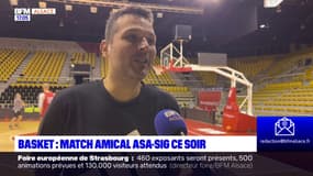 Basket: match amical entre l'ASA et la SIG Strasbourg