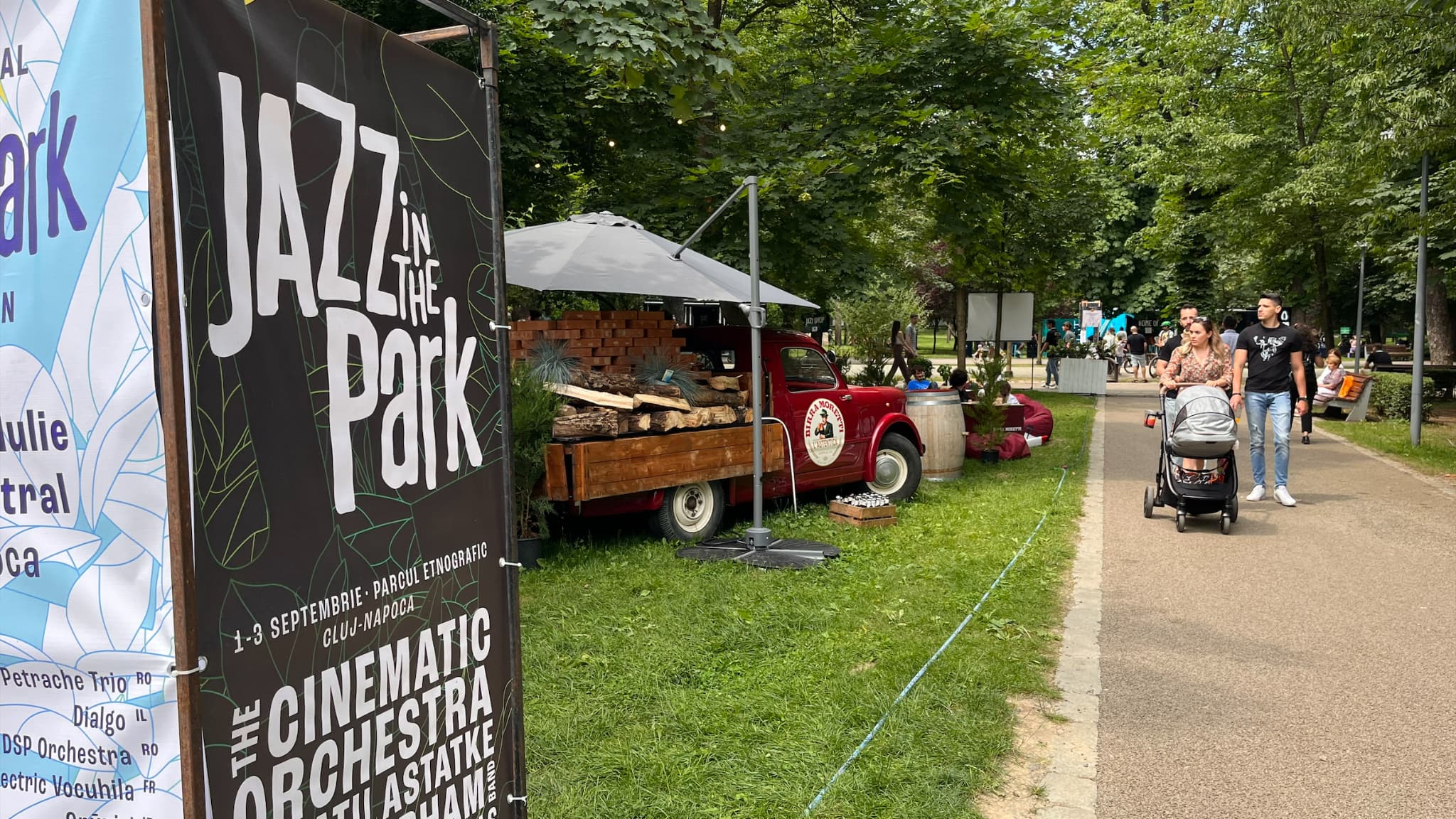 Le festival Jazz in the Park à Cluj (Roumanie)