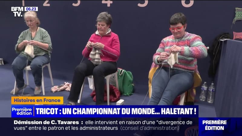 À vos aiguilles et votre laine: le championnat du monde de vitesse de tricot a eu lieu à Paris et a réservé quelques surprises...