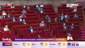 Énergies renouvelables: moratoire adopté à l'Assemblée 