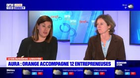 Lyon Business du Mardi 5 mars - Aura : Orange accompagne 12 entrepreneuses