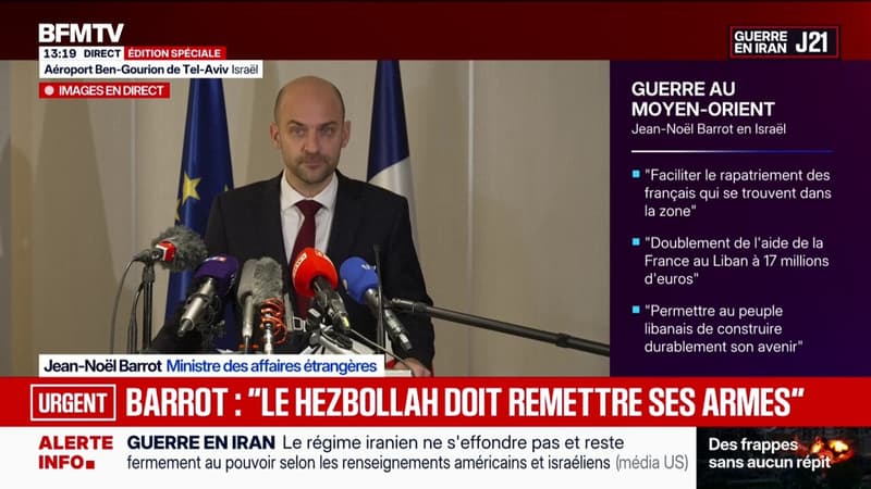Guerre au Moyen-Orient: "Il n'y a pas de sortie de crise de court terme évidente à la confrontation régionale en cours", reconnaît Jean-Noël Barrot