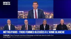 Métro parisien : trois femmes blessées à l'arme blanche - 26/12