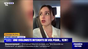 L'image du jour : Une violoniste interdite de vol pour... 1 cm ! - 13/09