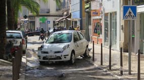 A Cannes, dimanche après la tempête. 