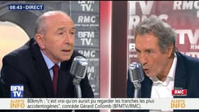 Gérard Collomb face à Jean-Jacques Bourdin en direct