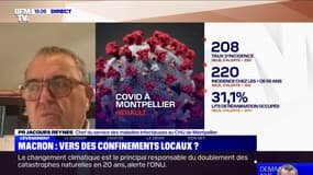 Pr Jacques Reynes (CHU Montpellier): "Si on confine de façon efficace, au bout de 2-3 semaines on a éteint le feu"