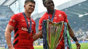 Owen Farrell et Maro Itoje