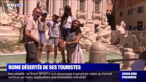 Rome fortement touchée par la baisse du nombre de touristes cet été