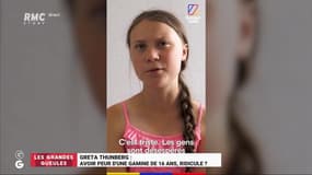 A la Une des GG : Avoir peur de Greta Thunberg, une gamine de 16 ans, ridicule ? - 23/07