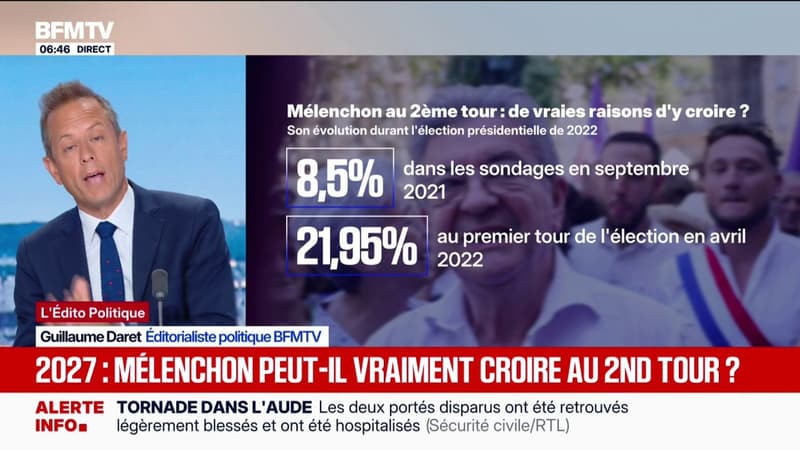 ÉDITO - Jean-Luc Mélenchon au second tour: de vraies raisons d'y croire?