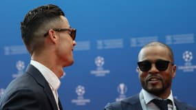 Cristiano Ronaldo et Patrice Evra en 2019