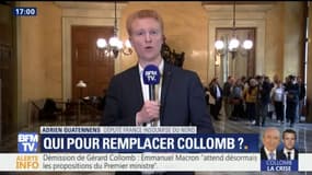 "M.Collomb a envie de partir, qu'on le laisse partir", appelle Adrien Quatennens (France Insoumise)