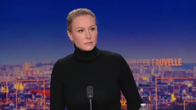 Marion Maréchal invitée de BFMTV le 19 novembre 2025. 