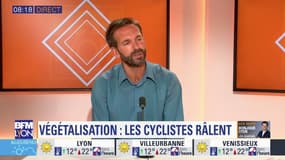 Végétalisation de la Presqu'île à Lyon: "une aberration" qui donne une situation "inconfortable, voire dangereuse" pour les cyclistes