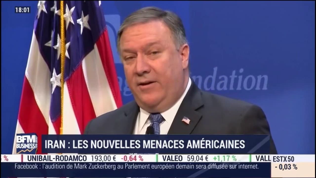 Iran: les nouvelles menaces américaines