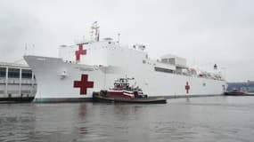 Le navire hôpital américain USNS Comfort