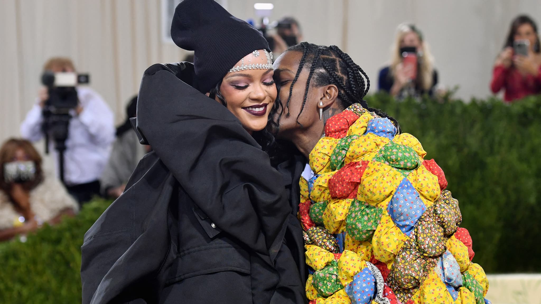 Rihanna et Asap Rocky, Met Gala 2021 Rihanna et Asap Rocky, Met Gala 2021