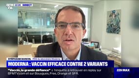 Covid-19: le PDG de Moderna est "très confiant quant à l'efficacité du vaccin à court et moyen terme" contre le variant britannique