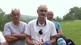 Alain Esquerre, porte-parole des victimes de Bétharram, mercredi 2 juillet. 