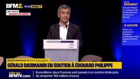 Gérald Darmanin affiche son soutien à Édouard Philippe