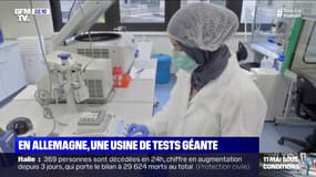 Coronavirus: en Allemagne, cette usine réalise 45.000 tests par jour