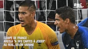 Équipe de France : Areola "a ses cartes à jouer" au Real, selon Varane 