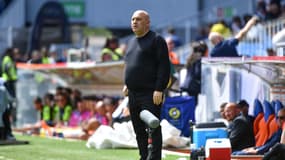 Frederic Antonetti sur le banc face à Montpellier