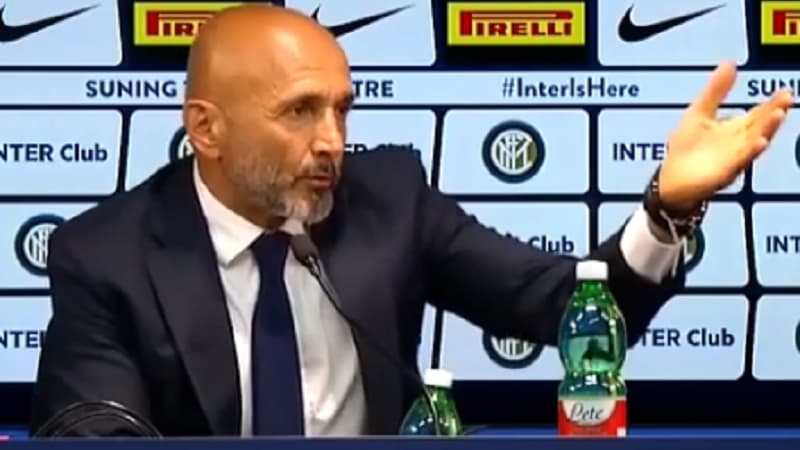 Luciano Spalletti en conférence de presse
