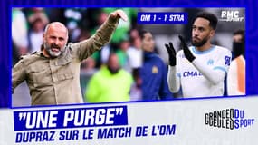 OM 1-1 Strasbourg : "Une purge, pas d'équilibre défensif", Dupraz n'a pas aimé le match de l'OM