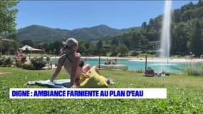 Digne-les-Bains: les touristes déjà présents