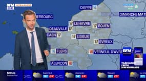 Météo Normandie: quelques éclaircies ce dimanche malgré quelques averses, jusqu'à 24°C à Caen