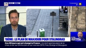 "J'ai vu du deal qui a eu lieu sous les yeux des policiers", assure Mounir Mahjoubi, député du 19e arrondissement, à propos du trafic de drogues sur la place Stalingrad