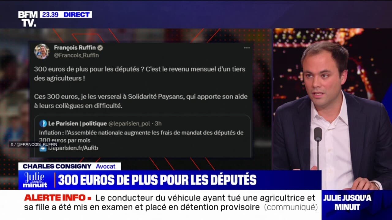 LA BANDE PREND LE POUVOIR - 300 euros de plus pour les députés