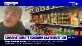Précarité étudiante: l'épicerie sociale Agoraé rouvre à Caen