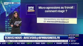 BFM Business avec vous : Comment réagir aux micro-agressions au travail ? - 30/11